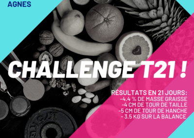 Challenge Transformation sur 21 jours